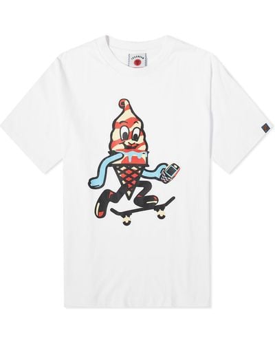 ICECREAM Skate Cone T-Shirt - White