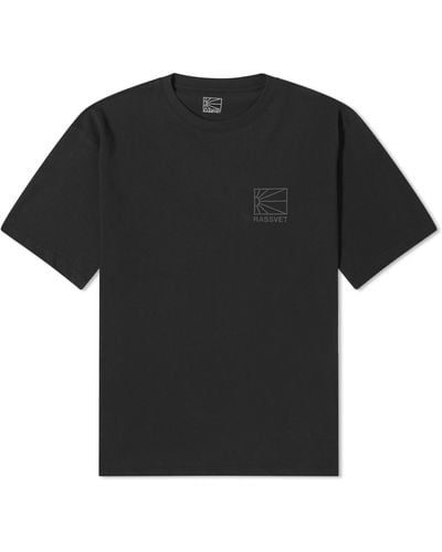 Rassvet (PACCBET) Mini Logo T-Shirt - Black