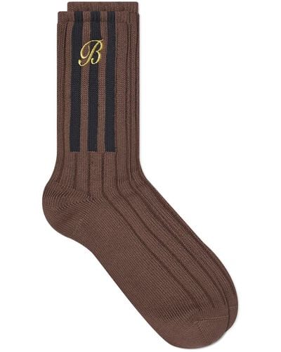 adidas X Blondey Top-Draw Sock - Brown