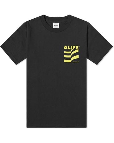 Alife Museum Print T-shirt - Black