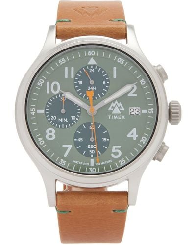 Timex Expedition North Sierra Chronograph 42Mm Watch - Gray