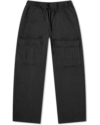 Acne Studios Prudento Cotton Ripstop Trousers - Grey