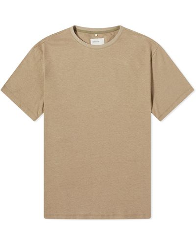 Satta Flatlock Hemp T-shirt - Natural