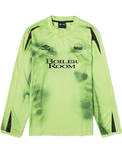 BOILER ROOM Bolier Room X Umbro Goalkeeper Jersey - Green