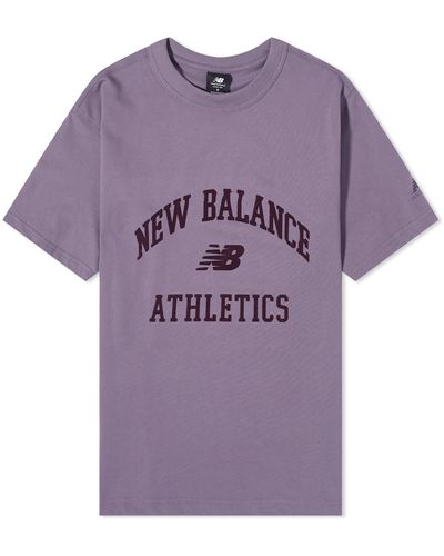 New Balance Athletics Varsity Graphic T-Shirt - Purple