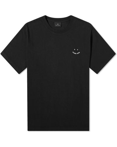 Paul Smith Ps Happy T-Shirt - Black