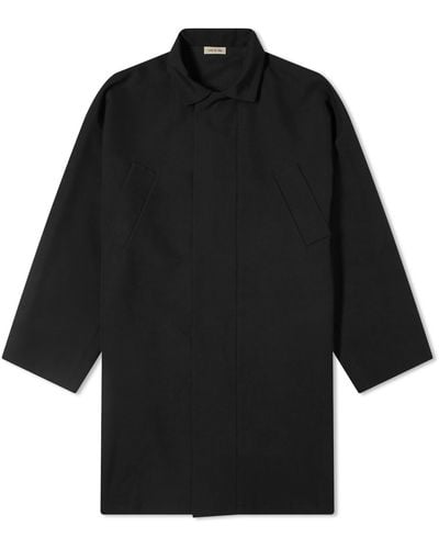 Fear Of God 8Th 3/4 Length Trench Coat - Black