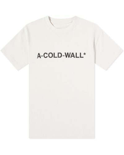 A_COLD_WALL* Logo T-Shirt - Multicolour