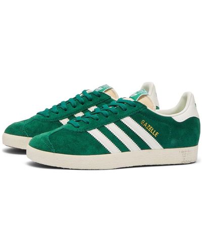 Green Adidas Gazelle Shoes for Women - Up to 28% off | Lyst
