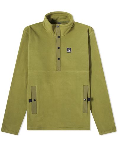 Haglöfs Mora Mid Snap Fleece - Green