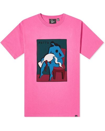 by Parra My Dear Swan T-Shirt - Pink