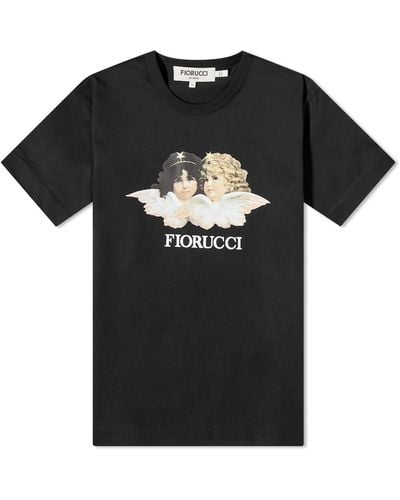 Fiorucci Classic Angel T-Shirt - Black