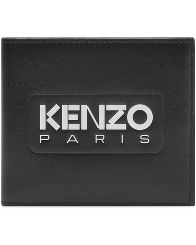 KENZO Logo Wallet - Black