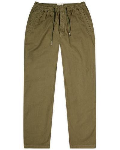 Folk Drawcord Pants - Green