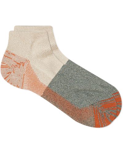 Anonymous Ism Moc Pile Ankle Sock - Gray