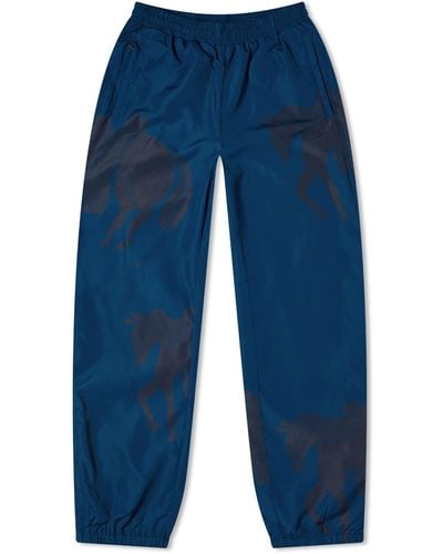 by Parra Sweat Horse Track Trousers - Blue