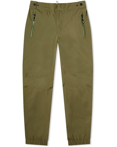 3 MONCLER GRENOBLE Gore-Tex Paclite Trousers - Green