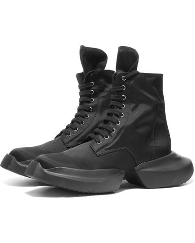 Rick Owens Drkshdw Recyle Bomber Jacket Army Sneakers - Black
