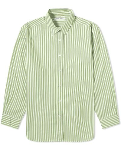 Samsøe & Samsøe Lova Striped Shirt - Green