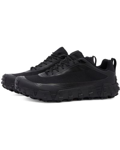 Norse Projects Arktisk Lace Up Hyper Runner V08 Sneakers - Black