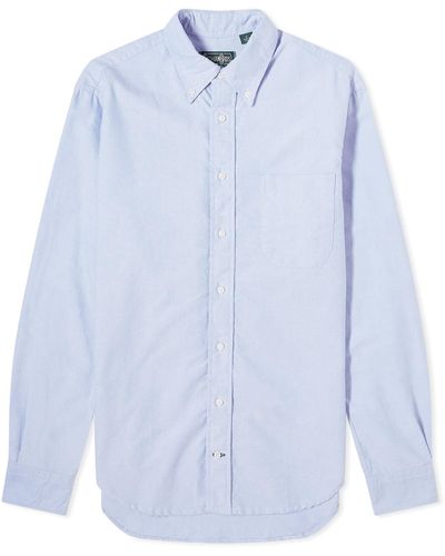 Gitman Vintage Button Down Oxford Shirt - Blue