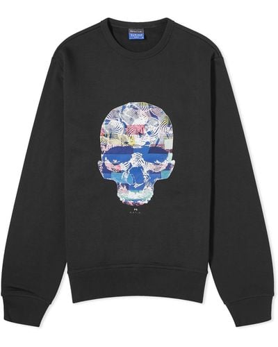 Paul Smith Skull Sweatshirt - Gray