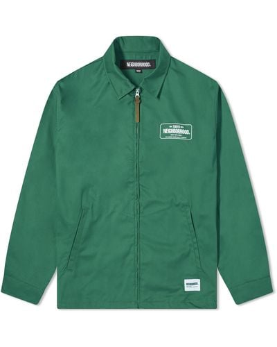Neighborhood Zip Work Jacket - Green