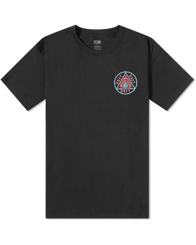 Obey Pyramid T-Shirt - Black