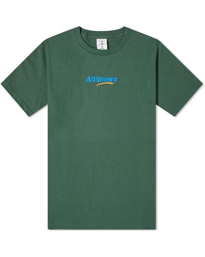 Alltimers Mid Range Estate T-Shirt - Green