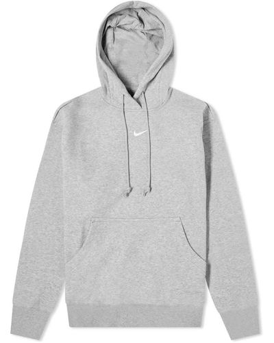 Nike Sportswear Phoenix Fleece Oversized Pullover Hoodie - Grey