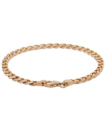 Miansai 4Mm Cuban Chain Bracelet - Metallic