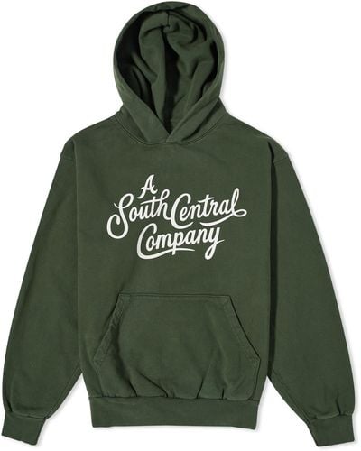 Bricks & Wood A South Central Company Hoodie - Green