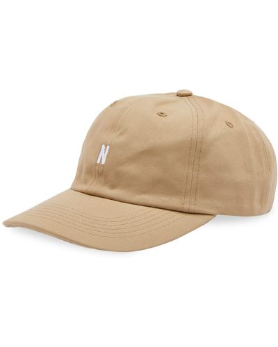 Norse Projects Twill Sports Cap - Natural