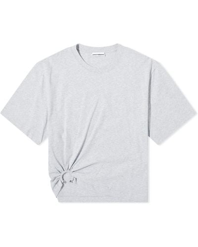 Rabanne Crop T-Shirt - Grey