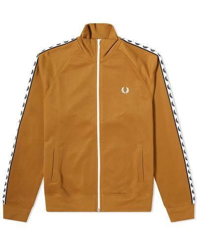 Fred Perry Taped Track Jacket - Multicolour