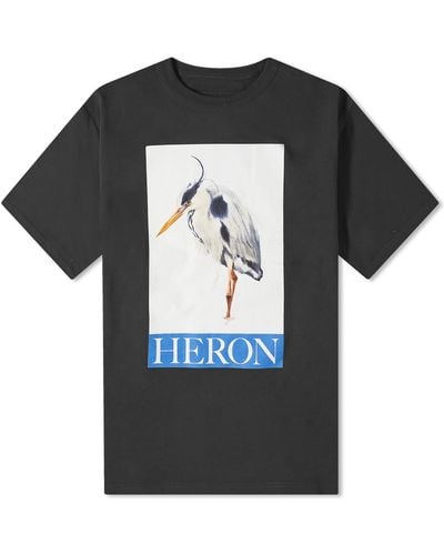 Heron Preston Heron Bird Painted T-Shirt - Black