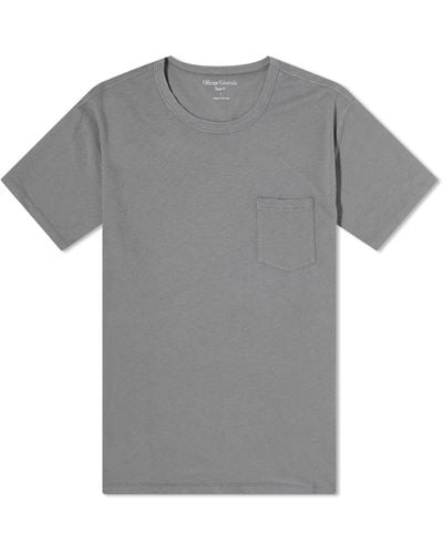 Officine Generale Pocket T-Shirt - Gray