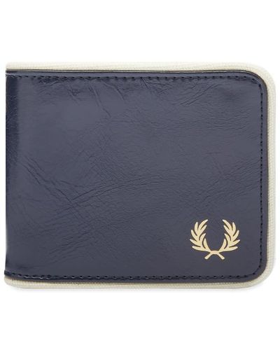Fred Perry Classic Billfold Wallet - Blue