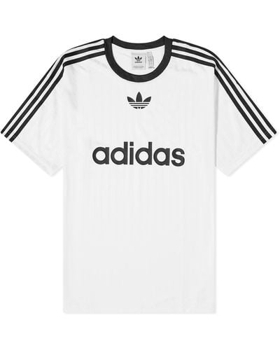 adidas Adicolor Poly T-Shirt - White