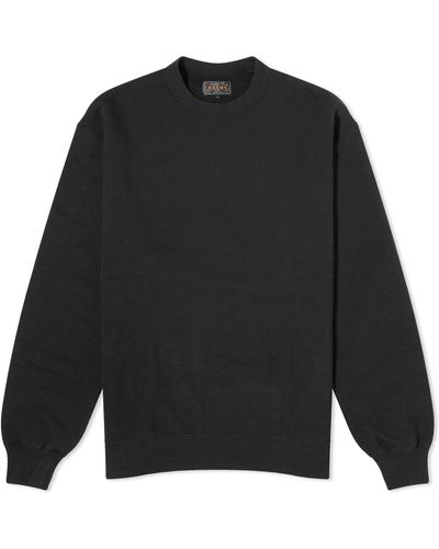 Beams Plus Crew Sweatshirt - Black