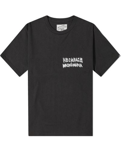 Wacko Maria X Neckface Type 3 T-Shirt - Black