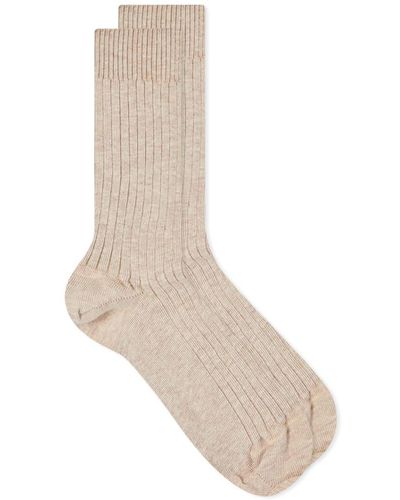 Baserange Ribbed Ankle Sock - Multicolor