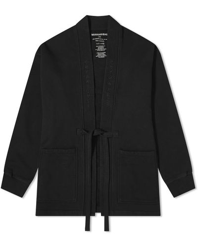 Maharishi Hikeshi Jersey Kimono - Black