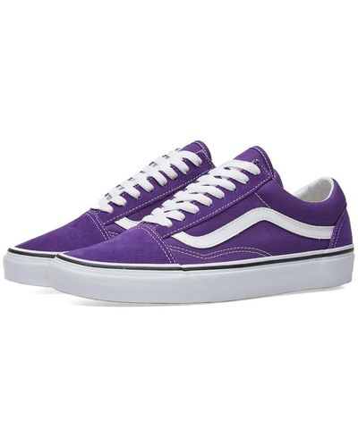 Vans Violet Old Skool Shoes - Purple