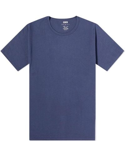 Edwin Double Pack T-Shirt - Blue