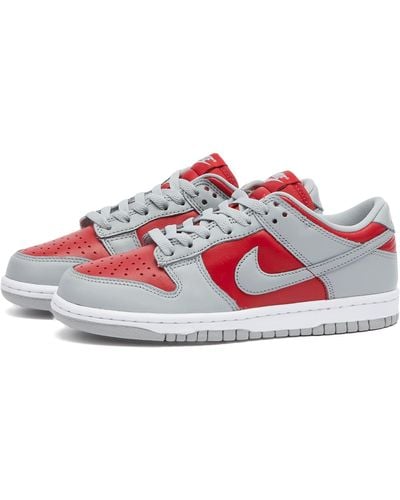 Nike Dunk Low Qs Trainers - Red