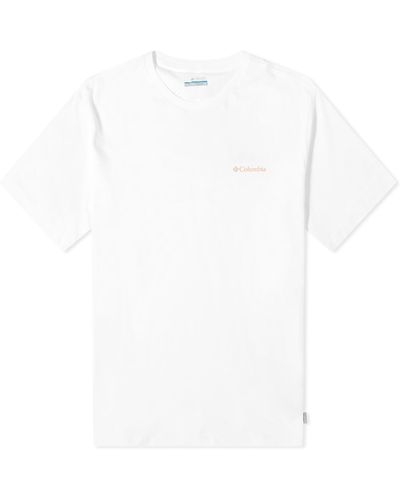 Columbia Explorers Canyon Tribe Back Print T-Shirt - White