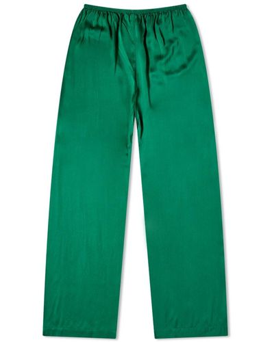 Green DONNI. Pants, Slacks and Chinos for Women | Lyst