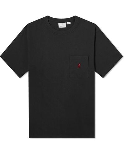 Gramicci One Point Pocket T-Shirt - Black