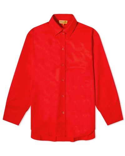 Stine Goya Mia Cotton Shirt - Red